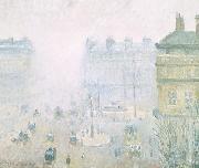 Camille Pissarro Fog Effect France oil painting artist